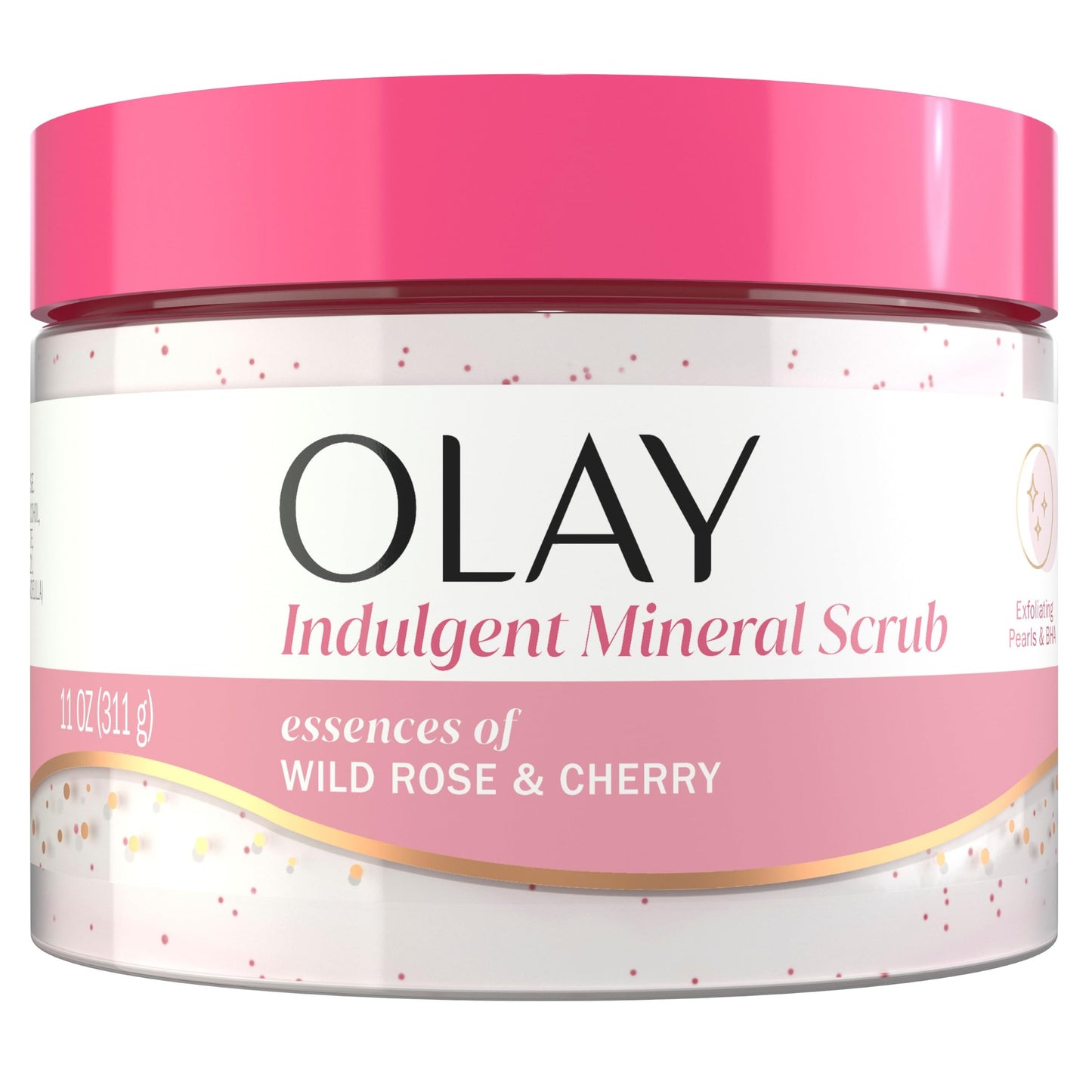 Olay Body Indulgent Mineral Scrub, Skin Exfoliating & Massaging Pearls, Nourishing Soft & Gentle Formula, Renewing BHA, Vitamin B3 Complex, Luxurious Beauty & Personal Care Olay