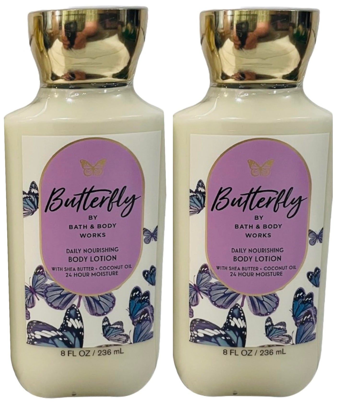 Bath & Body Works Butterfly Body Lotion 8 Ounces Each Pack of 2 Packaging May Vary Beauty & Personal Care Bath & Body Works
