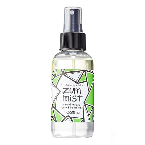 Indigo Wild Zum Mist Room & Body Spray - Aromatherapy Essential Oil Spray - Natural Body Mist & Room Spray - Rosemary-Mint Scent - 4 fl oz Beauty & Personal Care Zum