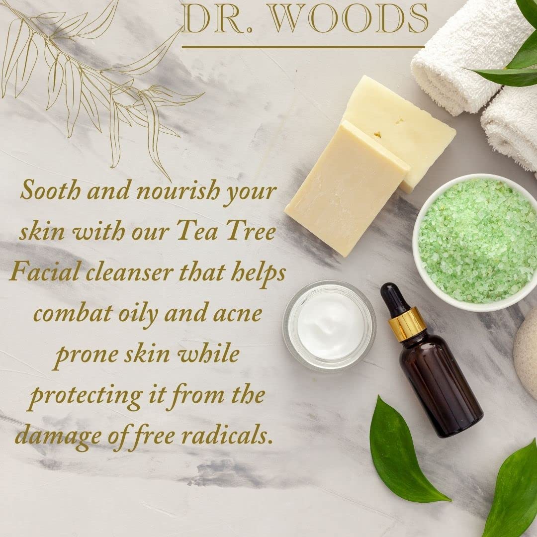 Dr. Woods Shea Vision Tea Tree Liquid Facial Cleanser with Organic Shea Butter, 8 Ounce (Pack of 2) Beauty & Personal Care Dr. Woods