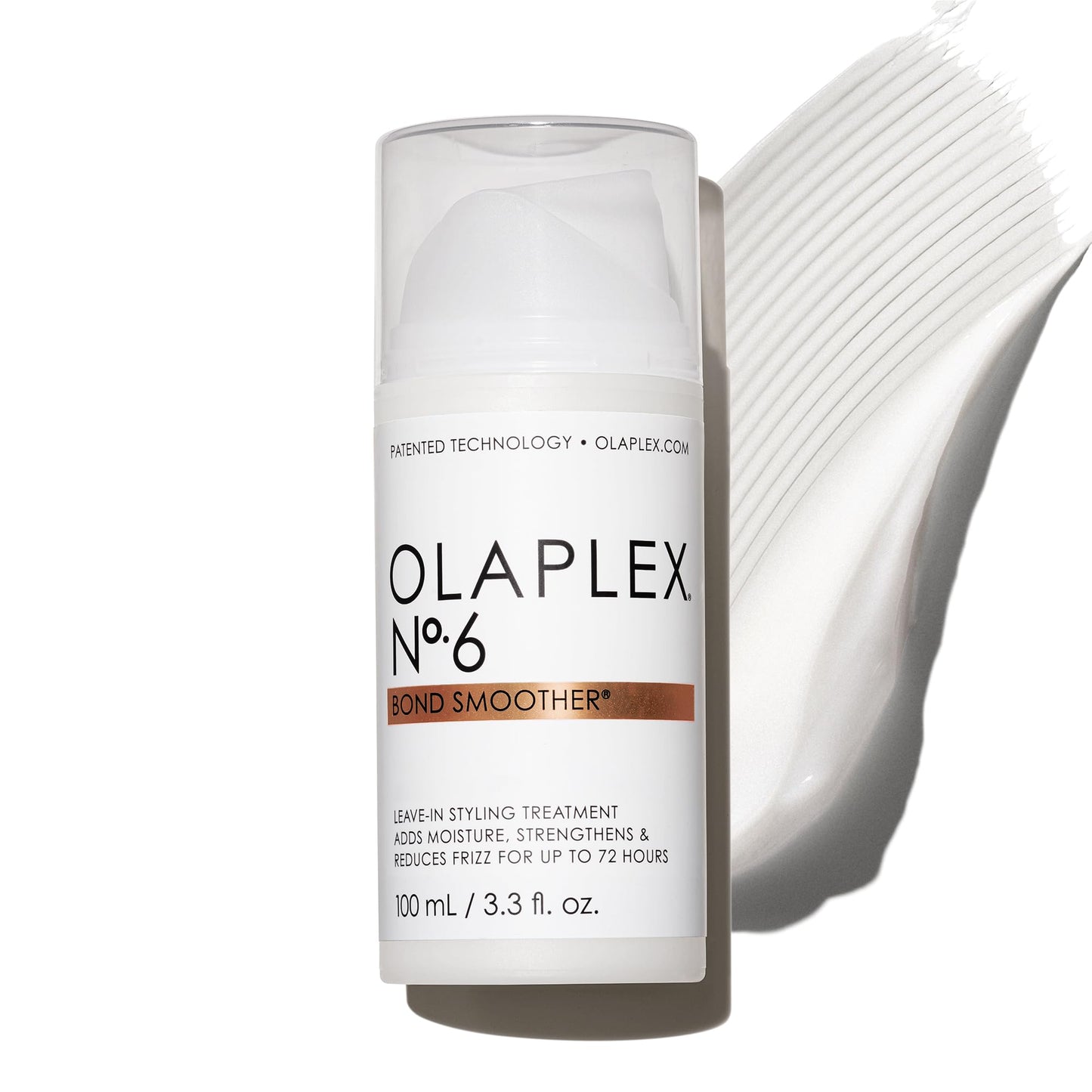 Olaplex Nº. 6 Bond Smoother: Leave-In Styling Treatment | Smooths, Conditions, & Strengthens | Frizz Control for Up to 72 Hours | For Coily, Curly Beauty & Personal Care Olaplex