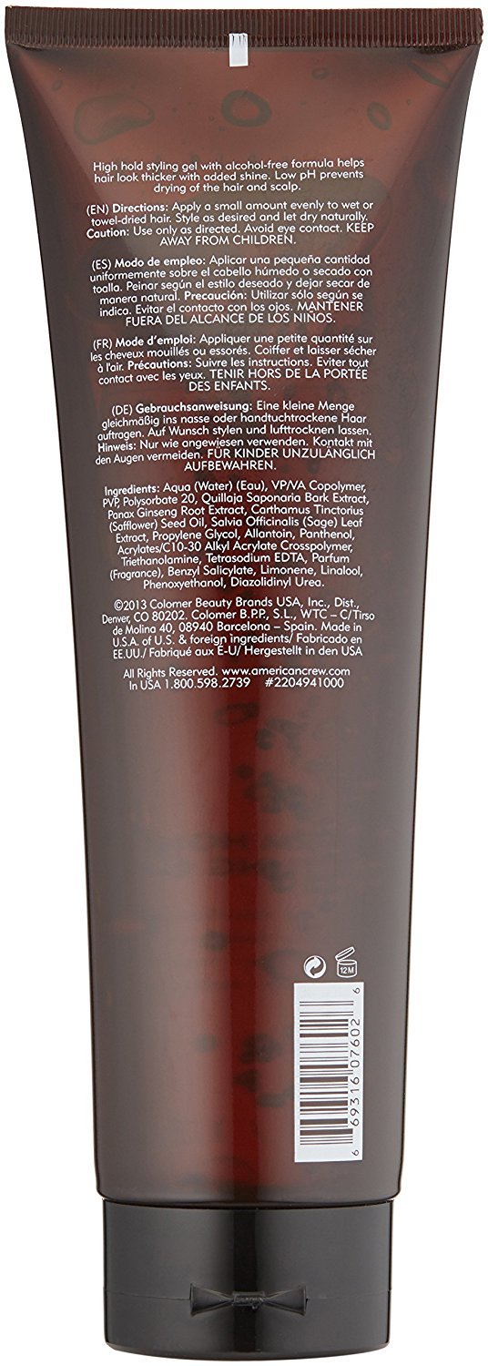 AMERICAN CREW Firm Hold Styling Gel 13.1oz Pack of 3 Set Beauty & Personal Care AMERICAN CREW