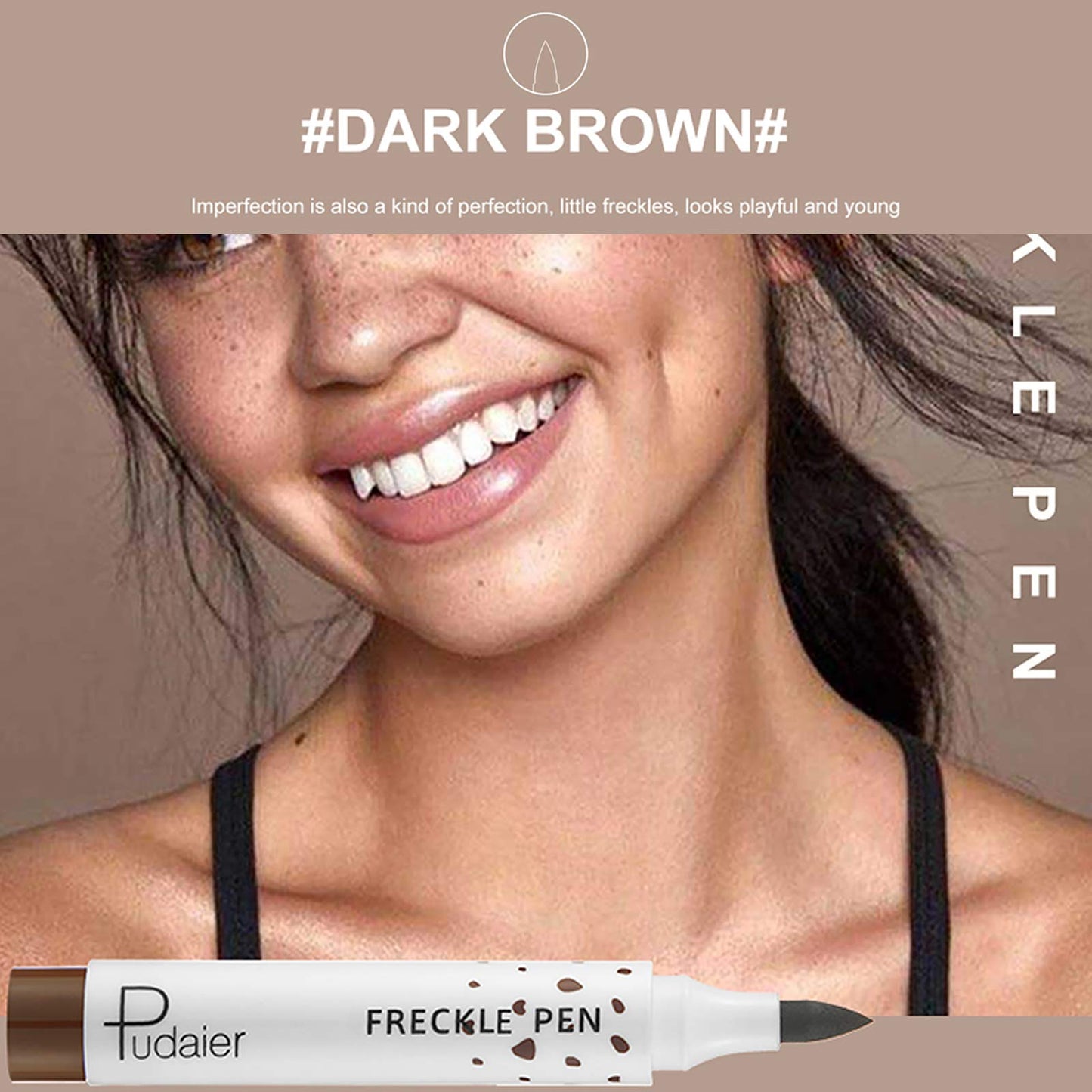 Freckle Pen 2 Colors Waterproof Lasting Natural Like Face Freckle Makeup Pen 2 Pcs 0.17 Fl Oz Beauty & Personal Care Marine Forest