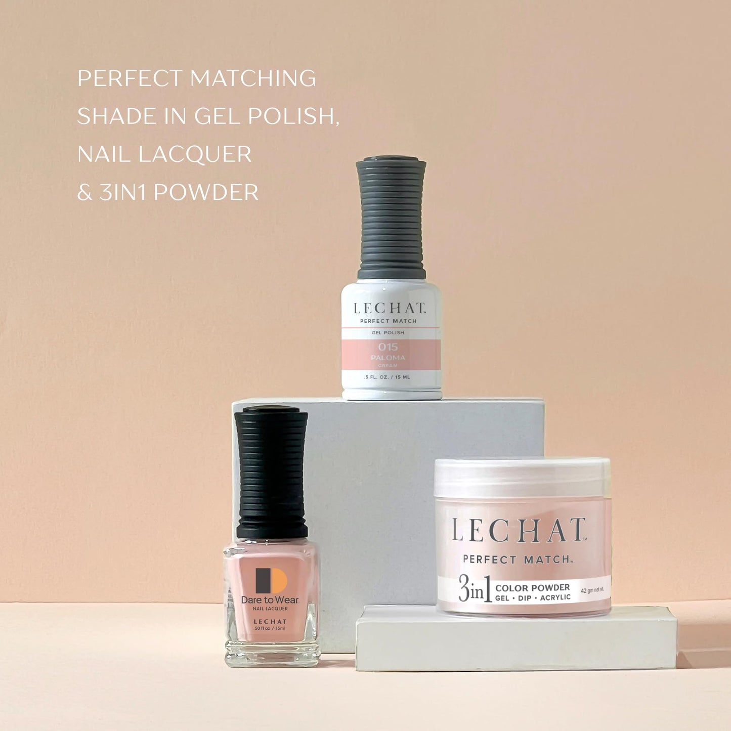 LeChat Perfect Match Gel Polish, Fizzy Apple, 0.5 Fl Oz (PMS23) Beauty & Personal Care LECHAT