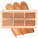 Profusion Cosmetics 6 Shades Bronzer Palette - Matte & Shimmer Finishes for Natural Definition, Buildable & Blendable Powder for Face Sculpting Beauty & Personal Care Profusion Cosmetics