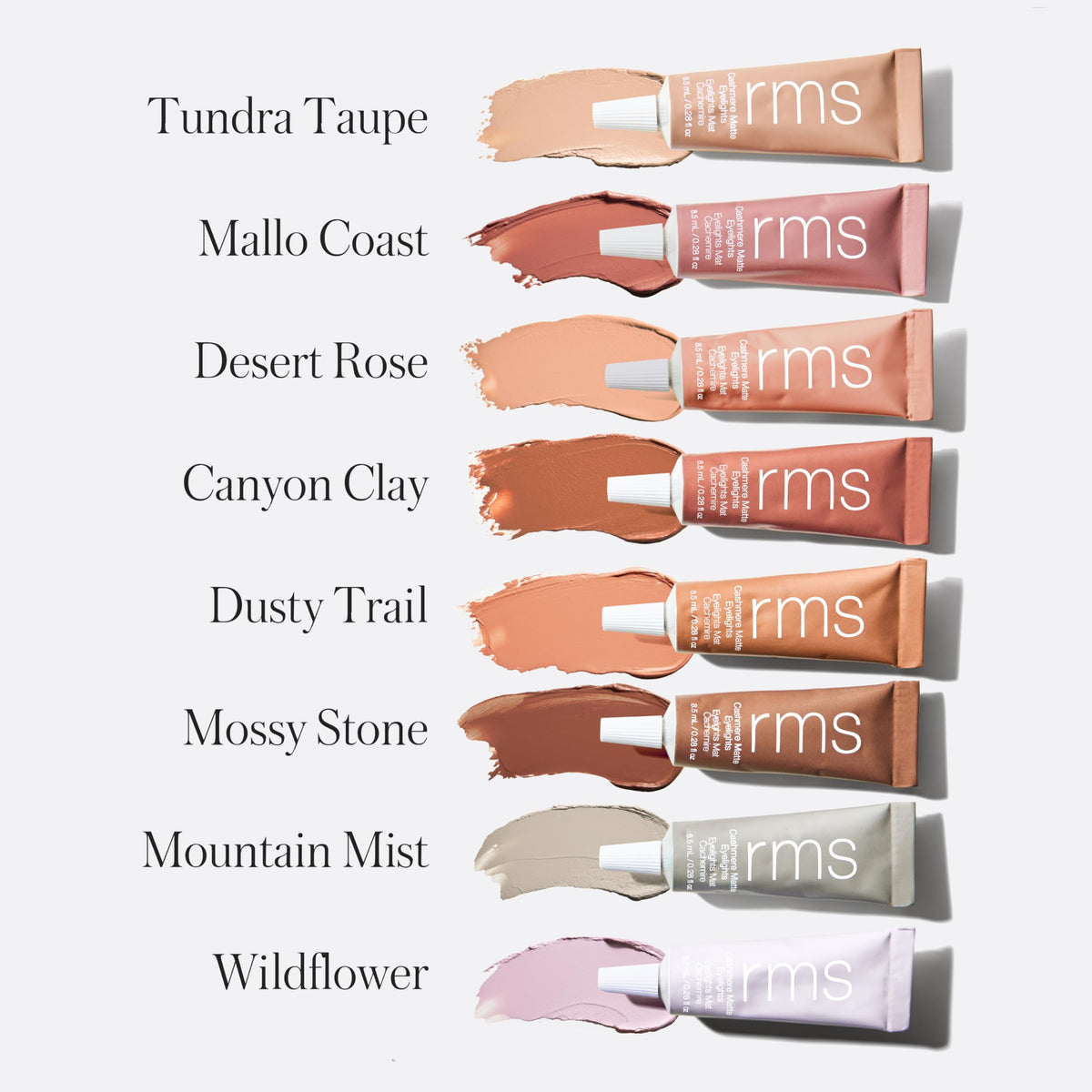 RMS Beauty Cashmere Matte Eyelights Cream Eyeshadow, 0.23 oz