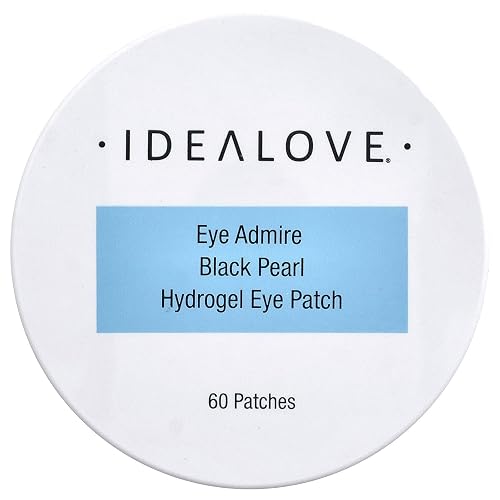 Black Pearl Hydrogel Eye Patches by Idealove - Anti-Aging Beauty Eye Patches to Help Hydrate Skin - With Pearl Extract, Hyaluronic Acid Beauty & Personal Care Idealove