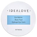 Black Pearl Hydrogel Eye Patches by Idealove - Anti-Aging Beauty Eye Patches to Help Hydrate Skin - With Pearl Extract, Hyaluronic Acid Beauty & Personal Care Idealove