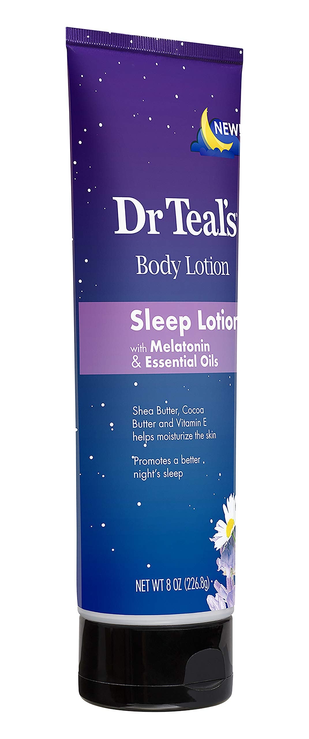 Dr Teal's Melatonin Sleep Lotion Gift Set (2 Pack, 8 oz ea.) - Nighttime Therapy Body Lotion Combines Shea & Cocoa Butter to Nourish and Protect Skin Beauty & Personal Care Dr Teal's