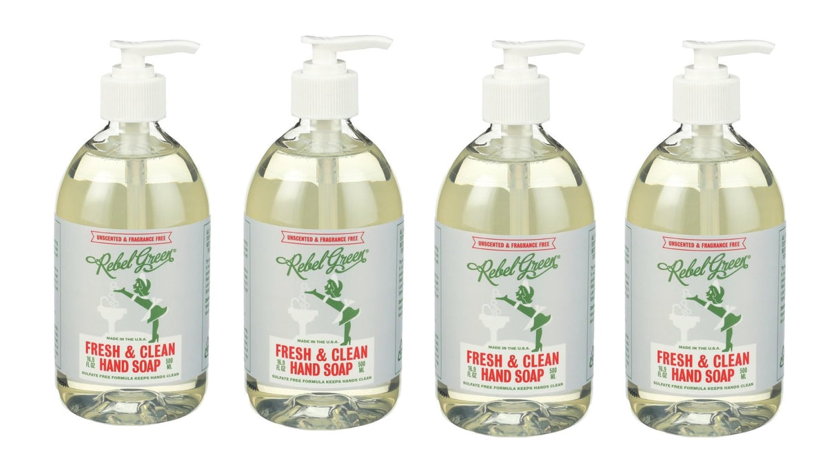 Rebel Green, Hand Soap Unscented, 16.9 Ounce Beauty & Personal Care Rebel Green