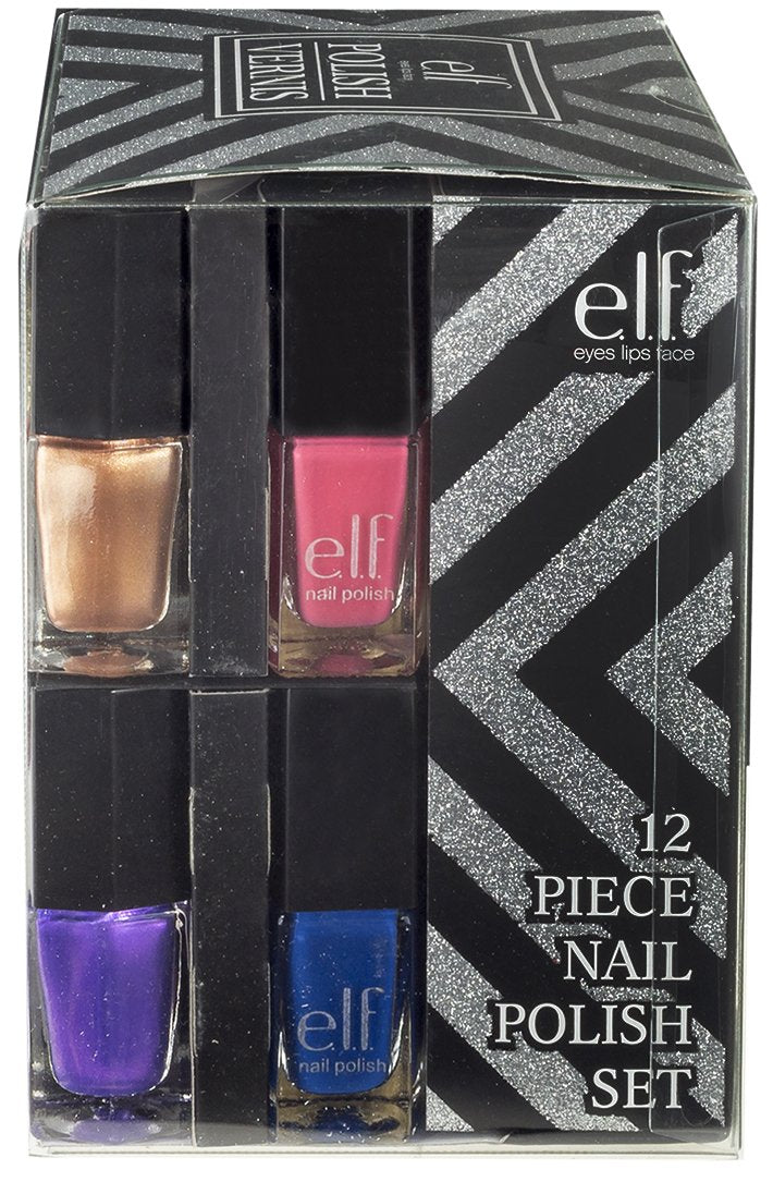 e.l.f. 12 Piece Nail Cube Set Beauty & Personal Care e.l.f.