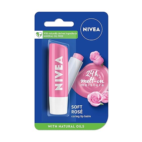 Nivea Lip Soft Rose Blister Pack Beauty & Personal Care NIVEA