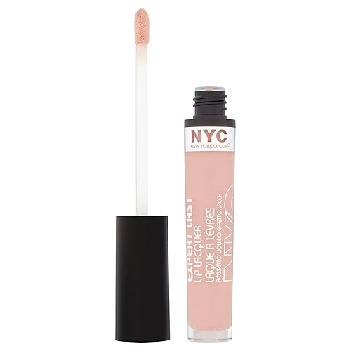 N.Y.C. New York Color Expert Last Lip Lacquer, Chelsea Cherry Blossoms, 0.15 Fluid Ounce Beauty & Personal Care NYC