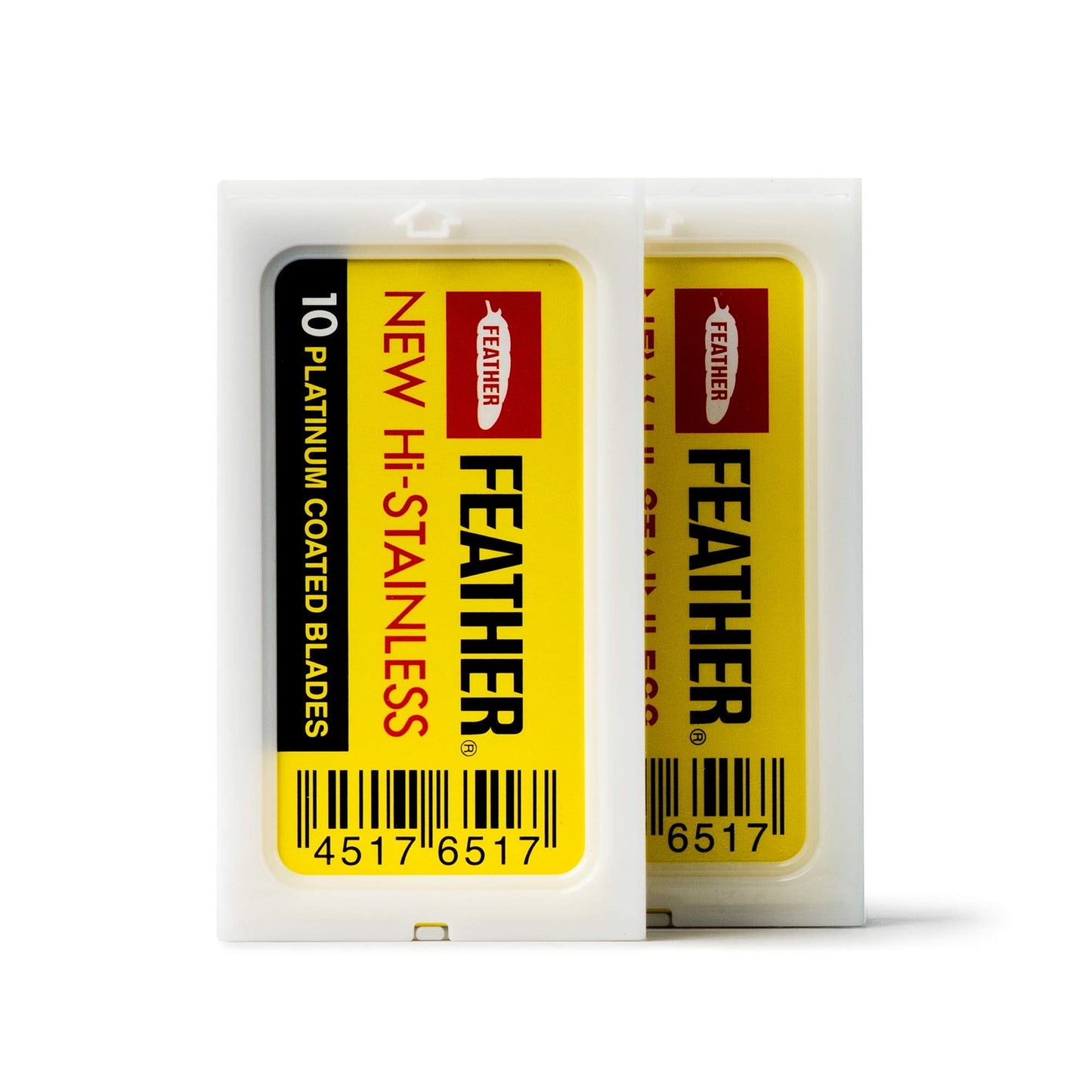 Bombay Shaving Company Feather Razor Blades, Platinum Coated 1 Count (Pack of 20) White Beauty and Personal Care Bombay Shaving Company