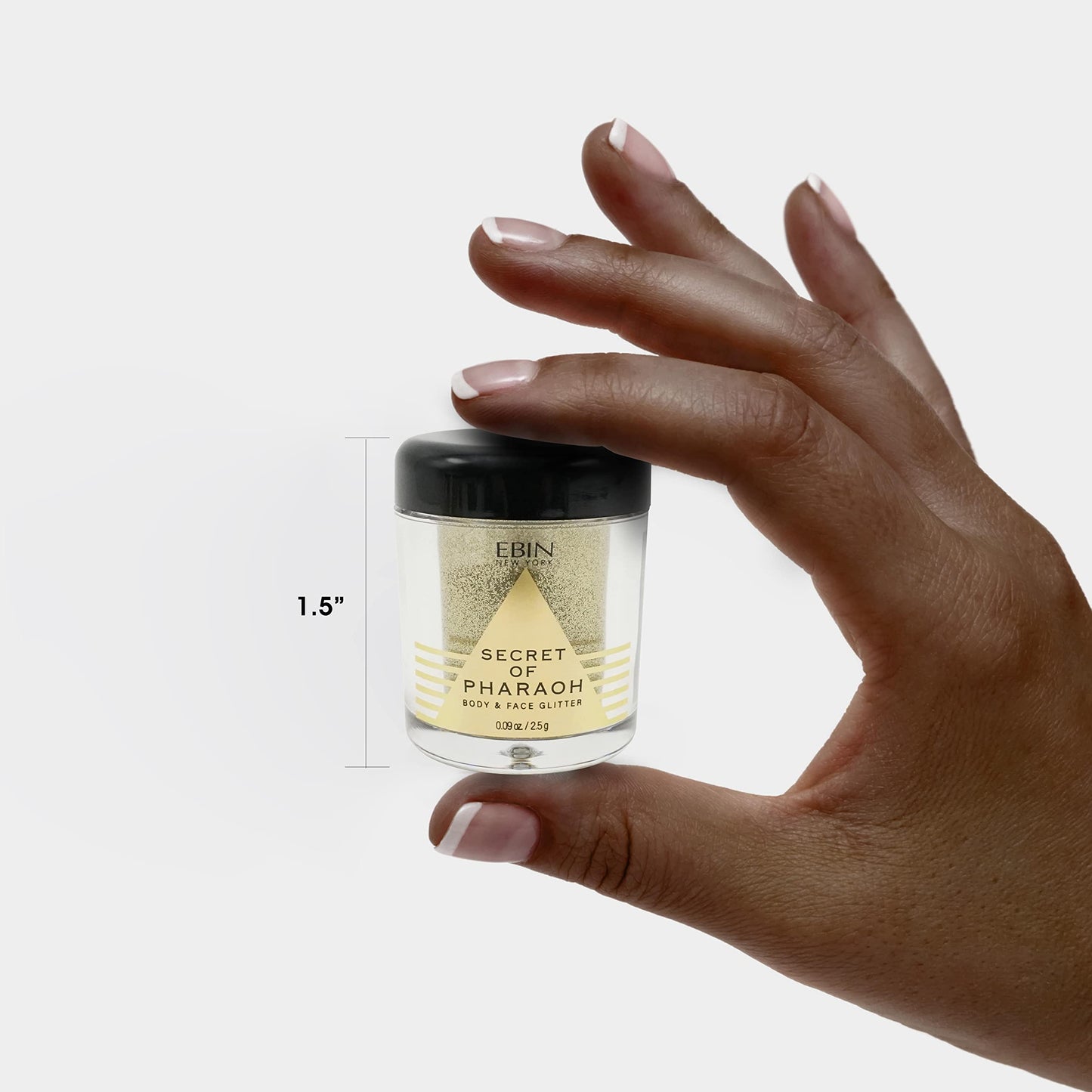 EBIN NEW YORK Secret of Pharaoh Body & Face Glitter (Rose Quartz) Beauty & Personal Care EBIN NEW YORK