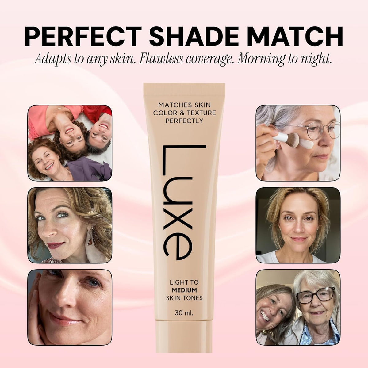 Luxe Color Changing Foundation - Medium Dark