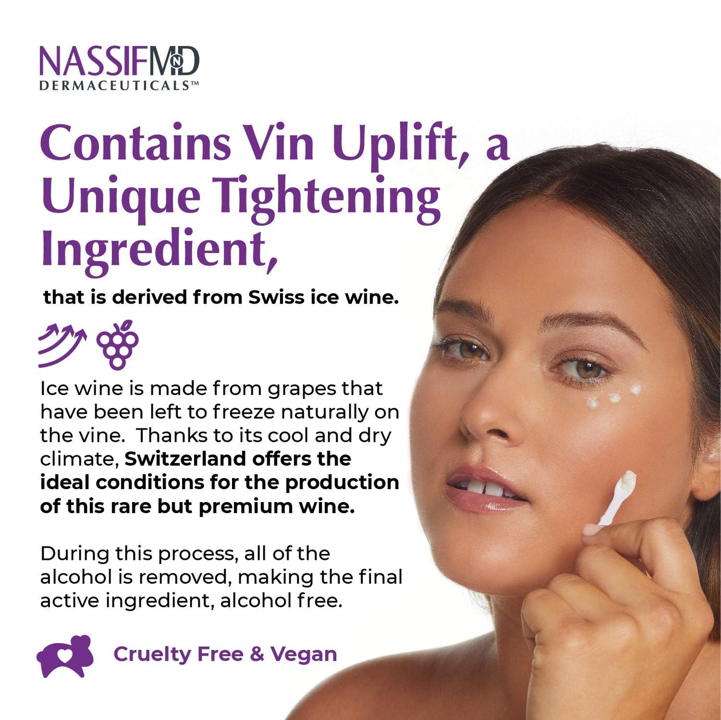 NassifMD Peri-Orbital Under Eye Cream for Wrinkles, Under Eye Cream Dark Circles and Puffiness, Under Eye Dark Circles Treatment, Eye Wrinkle Cream Beauty & Personal Care NASSIFMD