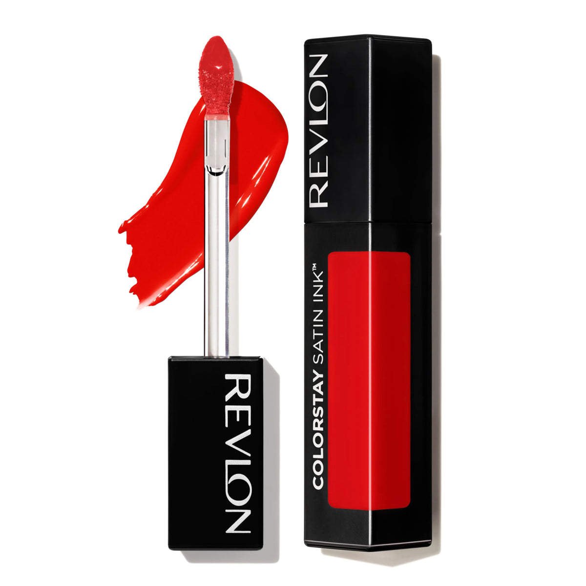Revlon ColorStay Satin Ink Liquid Lipstick, Longwear Rich Lip Colors, Formulated with Black Currant Seed Oil, 014 Smokin' Hot, 0.17 fl oz Beauty & Personal Care REVLON