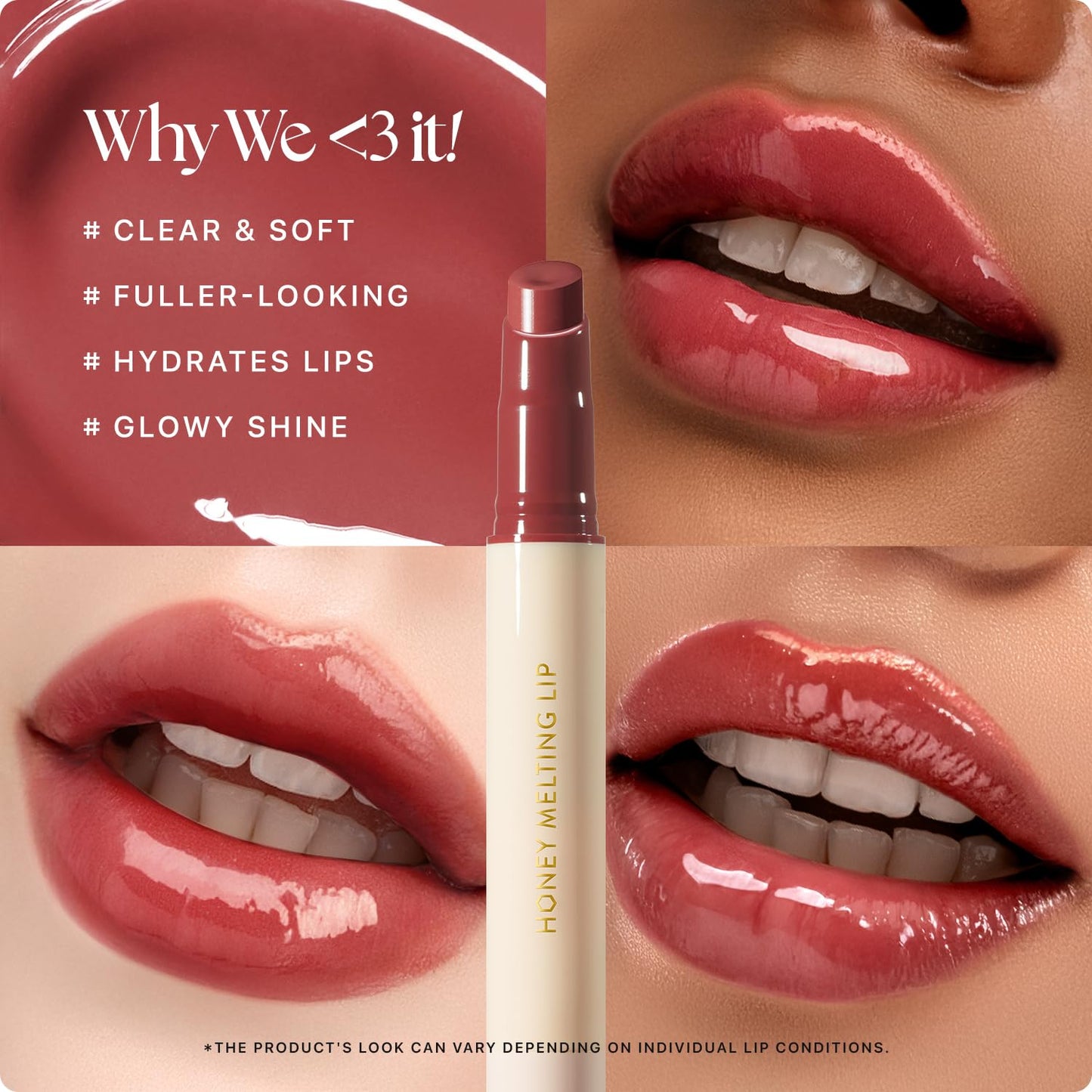 Nature Republic HONEY MELTING LIP (05 PLUM) SOFT LIP STICK, Hydrating Gloss, Moisturizing balms, Sheer tint, Shine & Glowy Finish, korean make up Beauty and Personal Care Nature Republic
