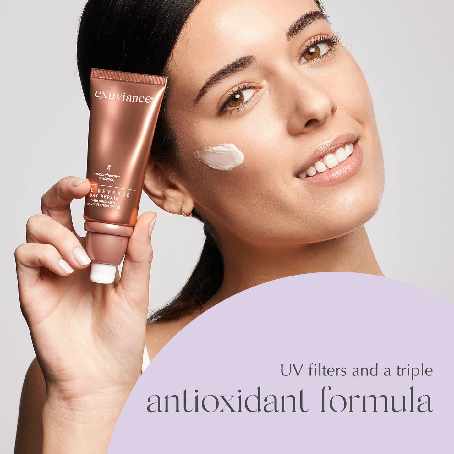 EXUVIANCE AGE REVERSE Day Repair SPF 30 Firming Face Cream with Retinol, NeoGlucosamine, Peptides and Antioxidant, 50 g. Beauty & Personal Care EXUVIANCE
