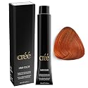 Cree Professional 8.4 - Light Copper Blond Permanent Hair Color - Long Lasting, Rich Vibrant - Gray Coverage 100ml - 3.4 fl.oz. Beauty & Personal Care Créé