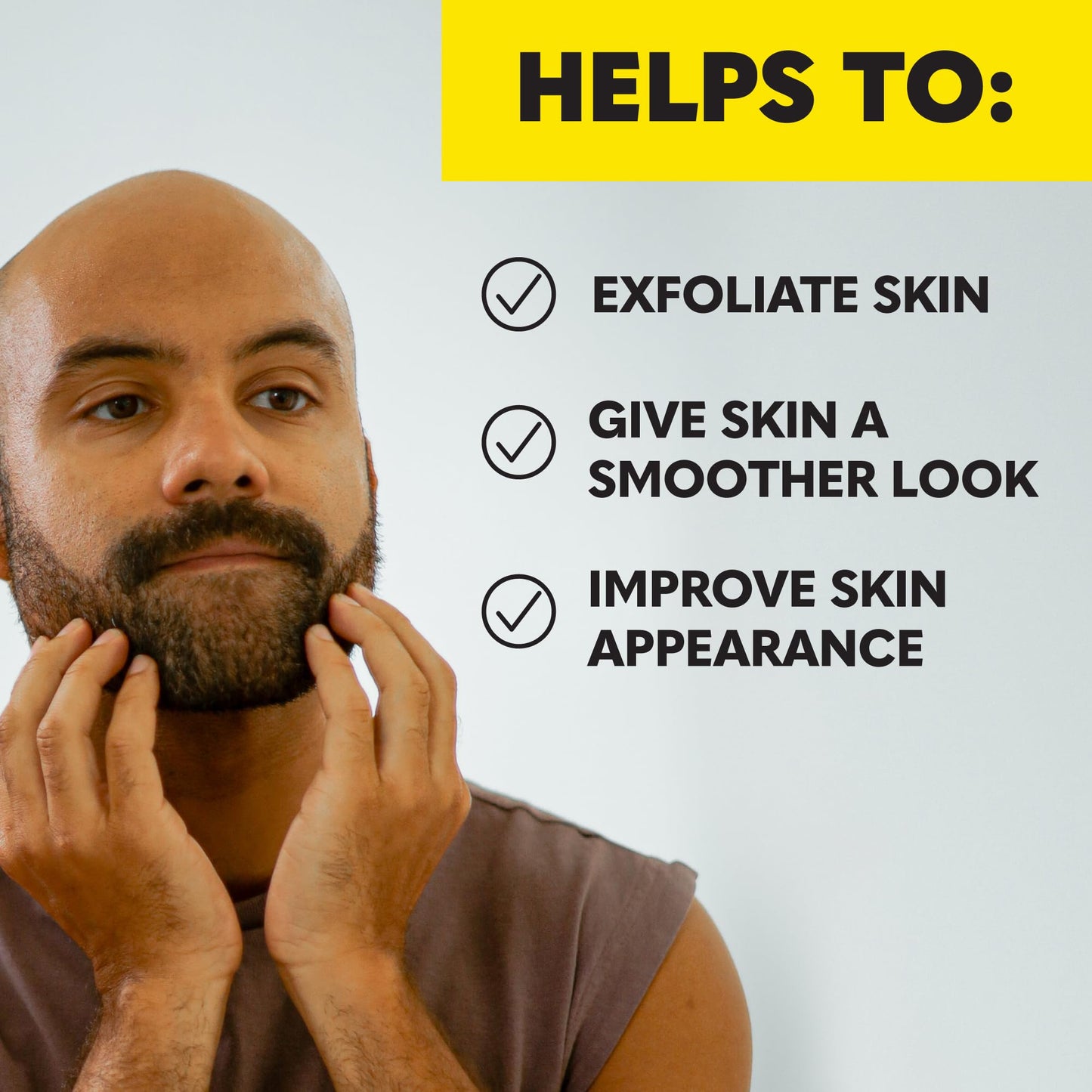 The Beard Club Beard Growth Kit - Derma Roller, Beard Growth Oil, Sandalwood Balm, Comb - Gift Set Beauty and Personal Care The Beard Club