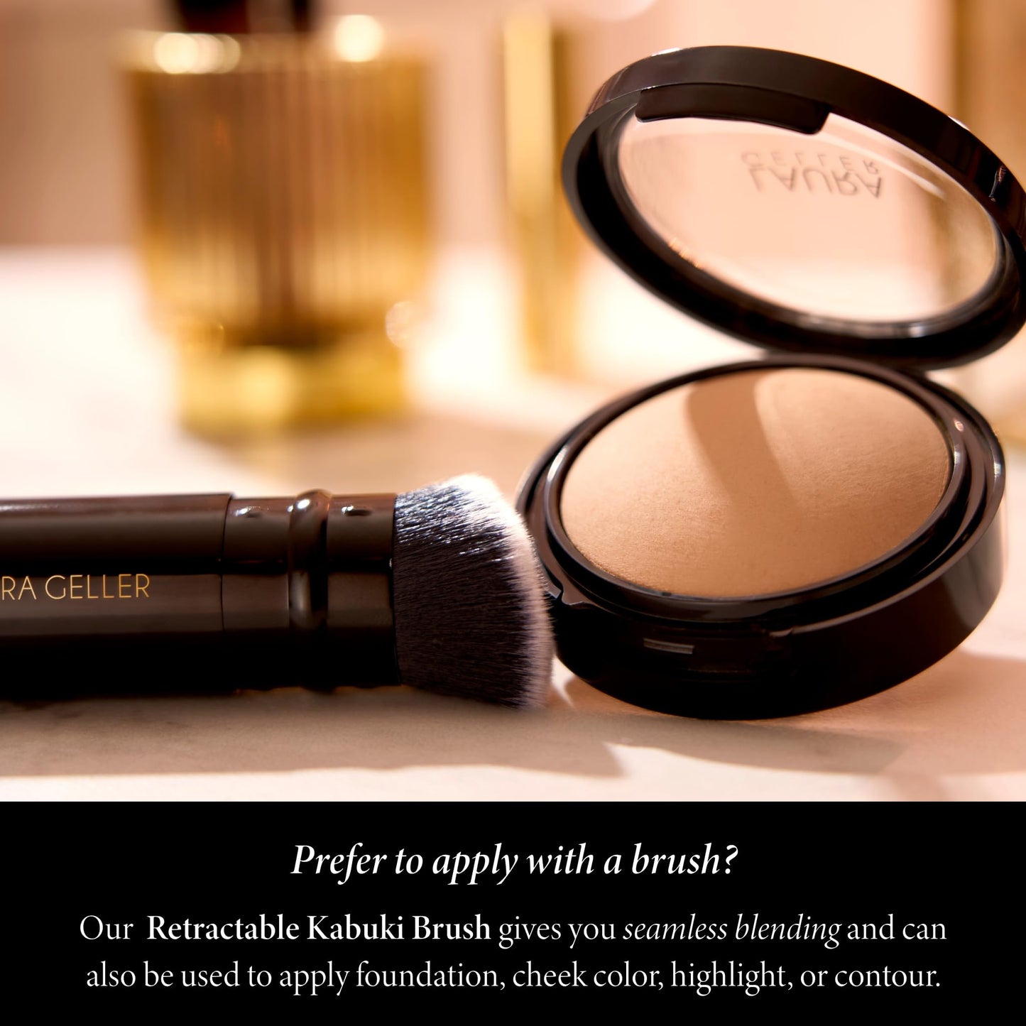 LAURA GELLER NEW YORK Baked Double Take Powder Foundation - Light - Buildable Medium to Full Coverage - Matte Finish Beauty & Personal Care LAURA GELLER NEW YORK