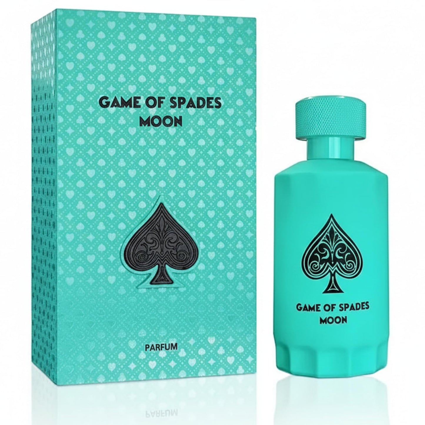 Jo Milano Game of Spades Moon Parfum Spray | 3.4 oz (100ml) | Amber, Fresh, Sweet, Musky, Warm Spicy Scent | Long Lasting Fragrance for Men and Women Beauty & Personal Care Jo Milano