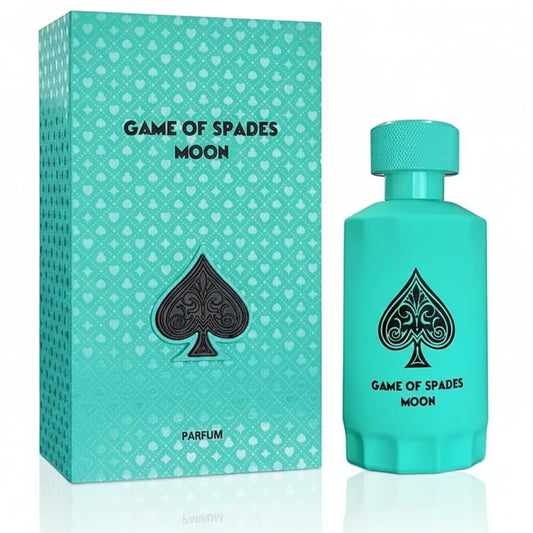 Jo Milano Game of Spades Moon Parfum Spray | 3.4 oz (100ml) | Amber, Fresh, Sweet, Musky, Warm Spicy Scent | Long Lasting Fragrance for Men and Women Beauty & Personal Care Jo Milano
