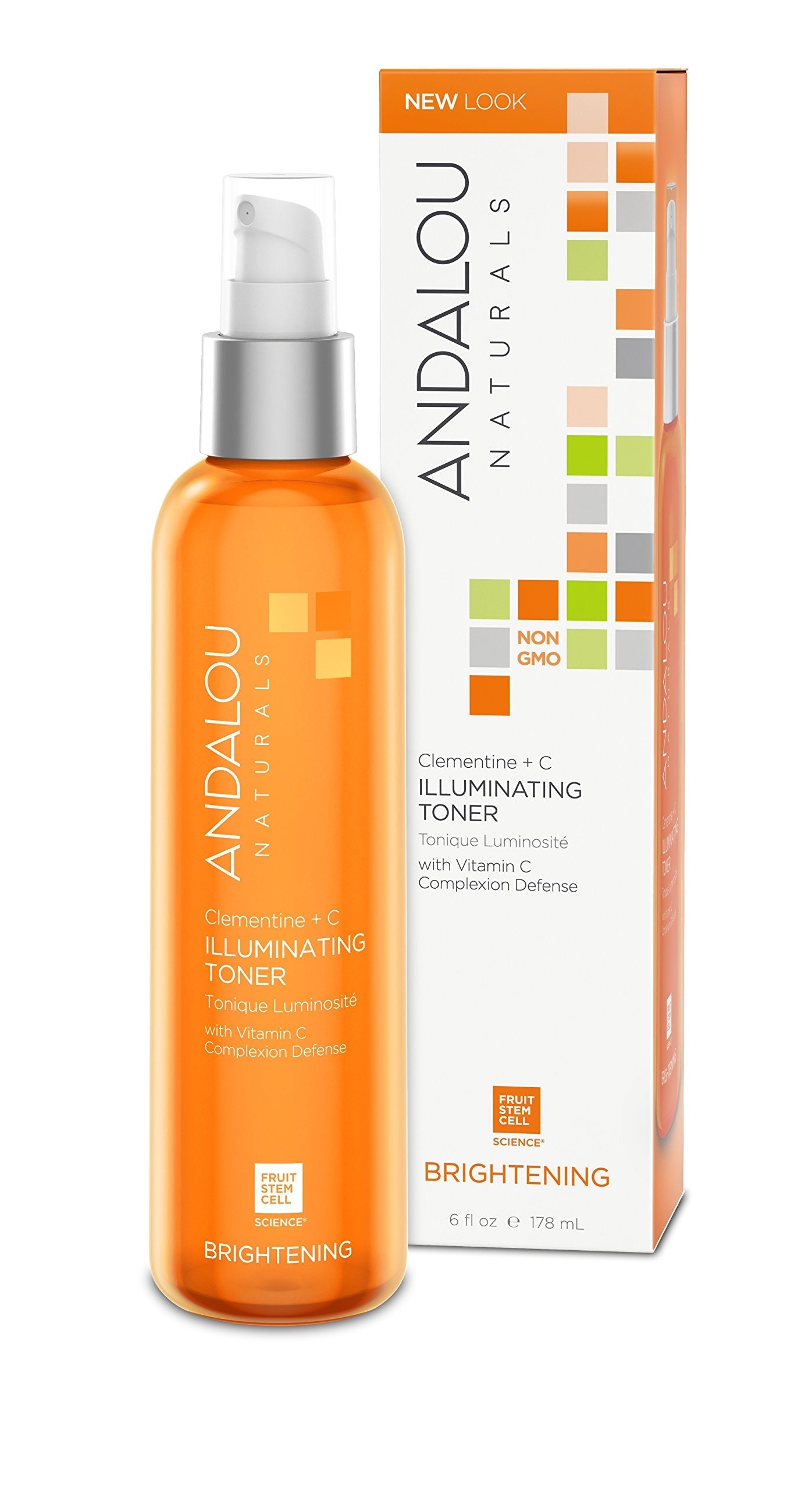Andalou Naturals Toner Clemntne+C Illum 6 Fz Beauty & Personal Care Andalou Naturals