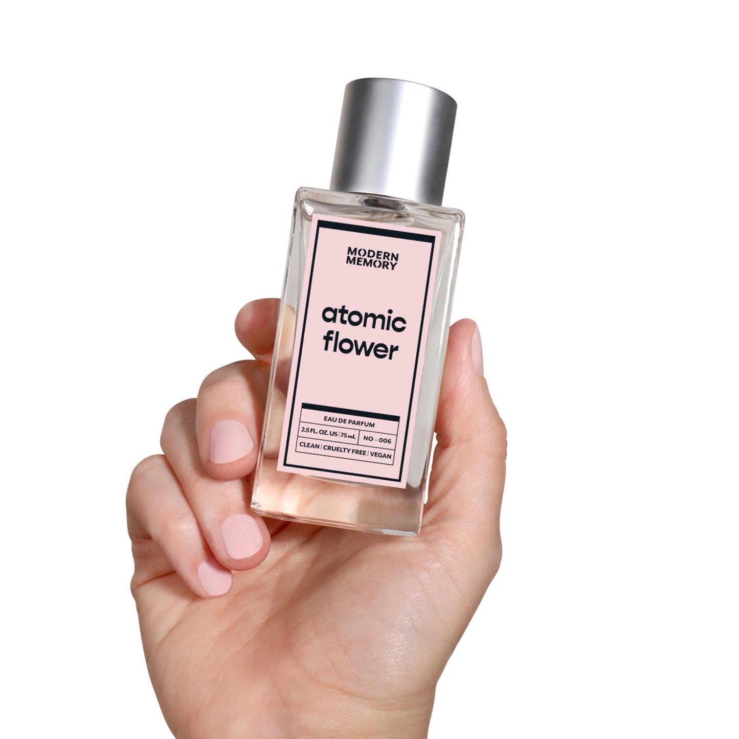 Modern Memory Atomic Flower Eau de Parfum for Women, 2.5 fl oz - Notes of Freesia Petals, Pink Rose & Vanilla Beauty & Personal Care Modern Memory