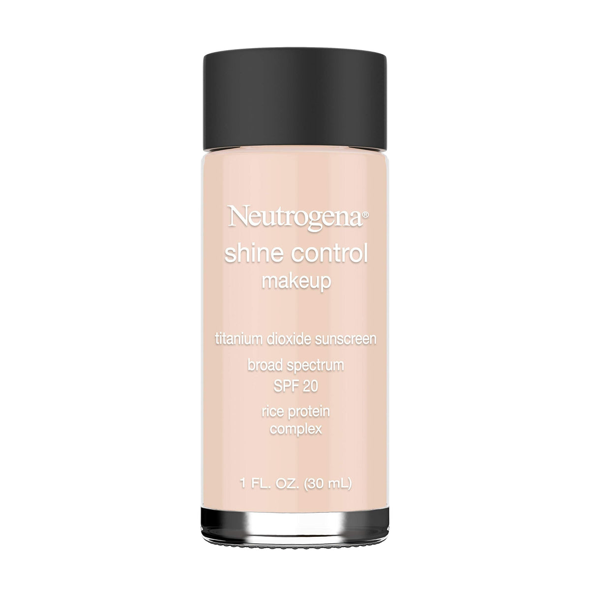 Neutrogena Shine Control Liquid Makeup Broad Spectrum Spf 20, Natural Ivory 20, 1 Oz. Beauty & Personal Care Neutrogena