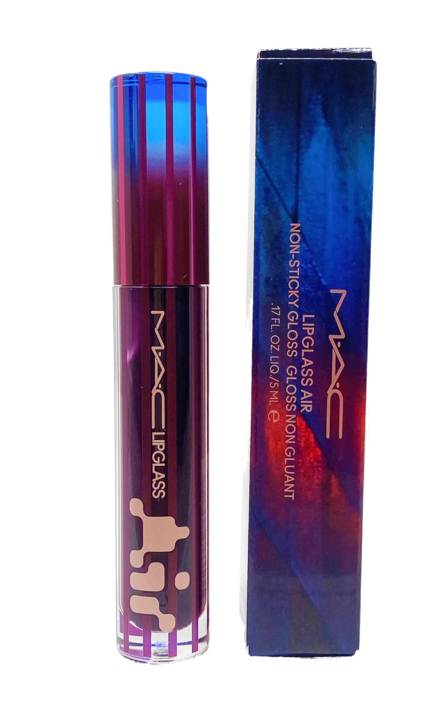 MAC Nocturna Edition Lipglass Air Non-sticky Gloss - Lightmoth (.17 Fl Oz/5 mL) Beauty & Personal Care MAC