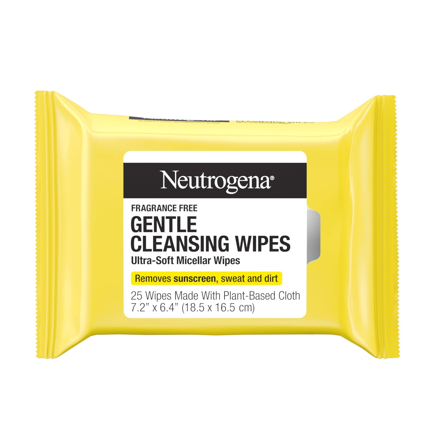 Neutrogena Gentle Facial Cleansing Wipes, Ultra-Soft Micellar Cleansing Wipes for Effortless Cleansing Made Gentle, Fragrance Free Face Wipes Beauty & Personal Care Neutrogena