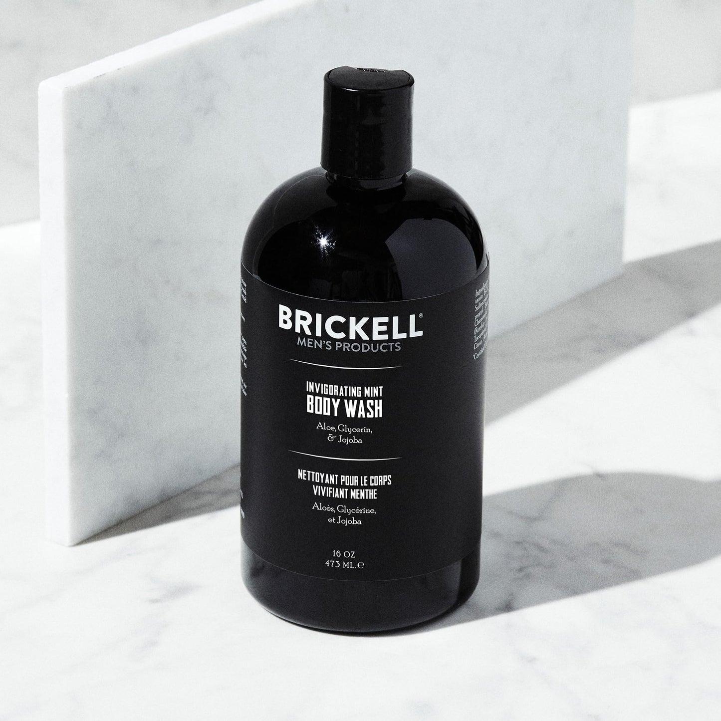 Brickell Men's Invigorating Body Wash for Men, Deep Cleaning Shower Gel with Aloe, Jojoba, and Vitamin E, Scented (Invigorating Mint, 16 oz) Beauty & Personal Care Brickell Men's Products