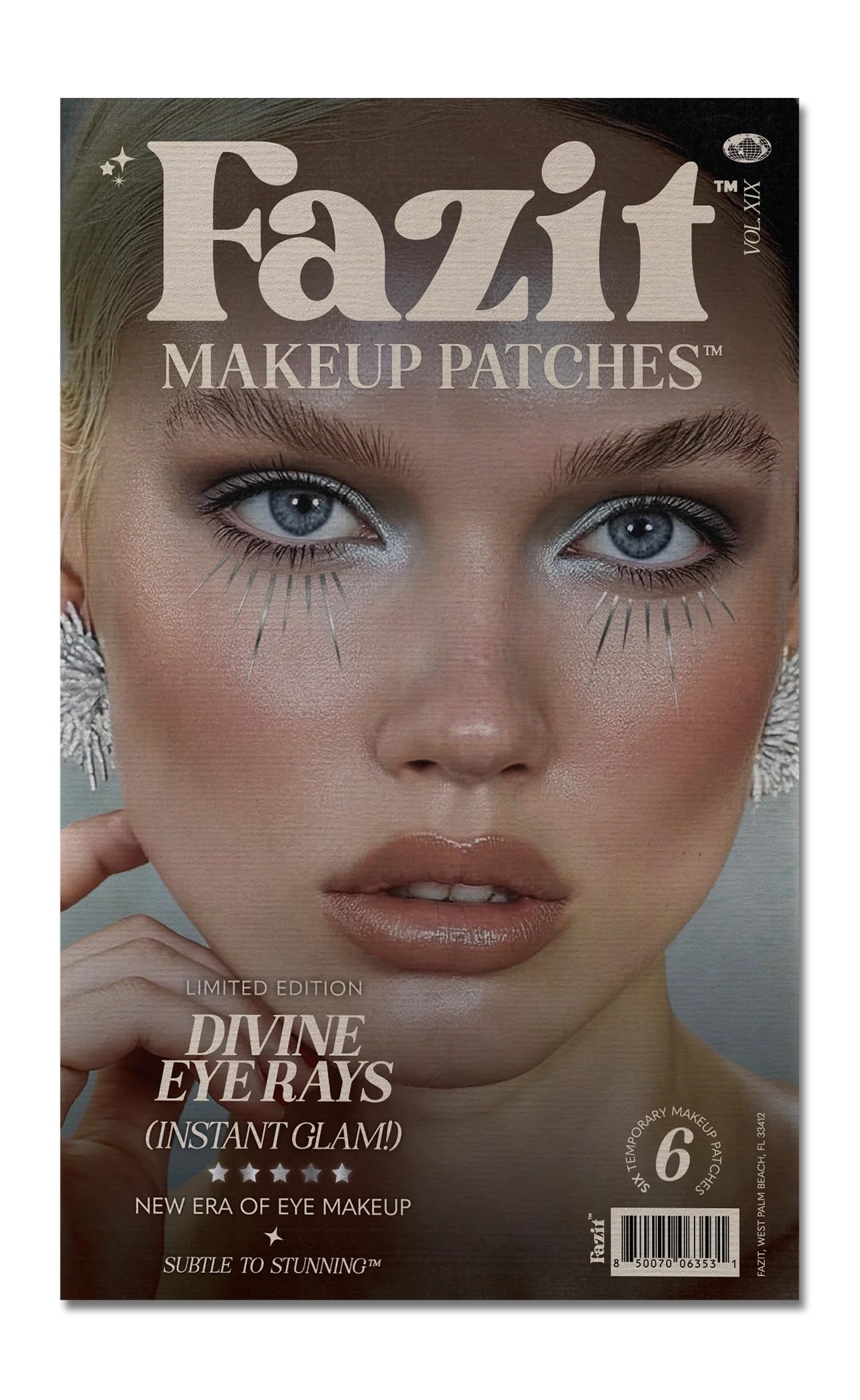 Fazit Makeup Patches - Halloween Divine Eye Speckles - Glow Up Make-Up Patches - Cute Glitter Makeup Accessories for Women - Cosmetic Glitter for Face Beauty & Personal Care Fazit