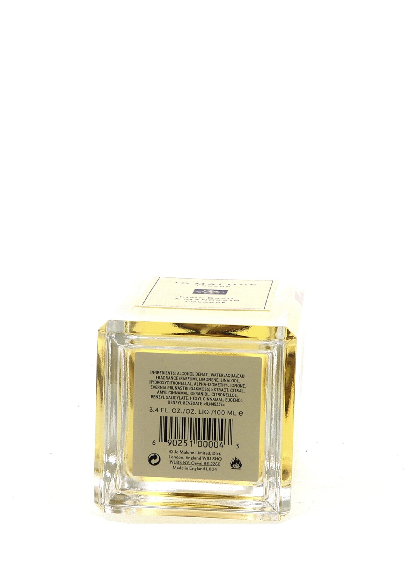 Jo Malone Lime Basil & Mandarin Cologne Spray, clear, 3.4 Ounce Beauty & Personal Care Jo Malone