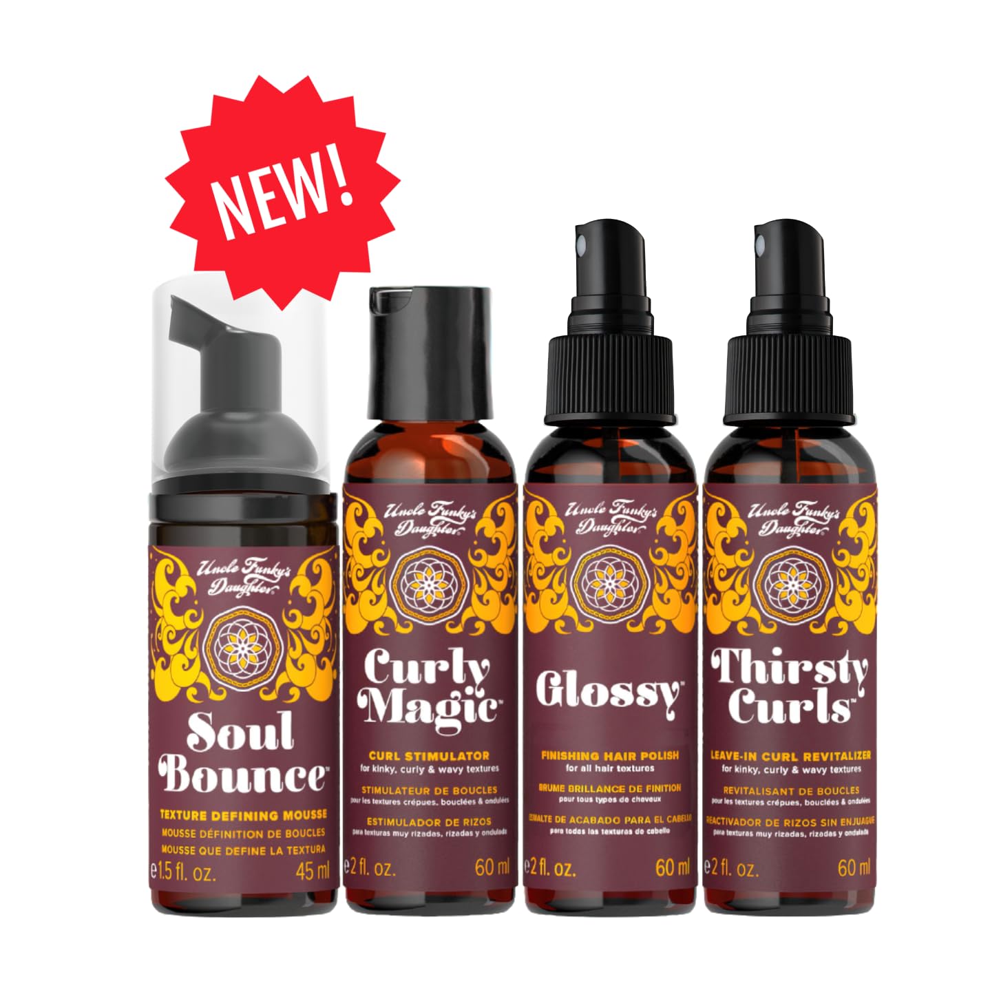 Uncle Funky's Daughter On The Go Styling Travel Kit Beauty & Personal Care Uncle Funky's Daughter