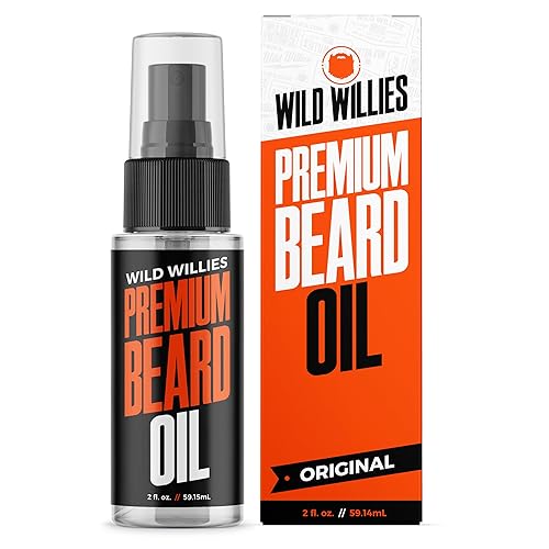 Wild Willies Beard Oil for Men - Natural ingredients Promote Deep Conditioning - Removes Itch & Dandruff - Deep Softening Treatment - Best Beard Oil Beauty & Personal Care Wild Willies