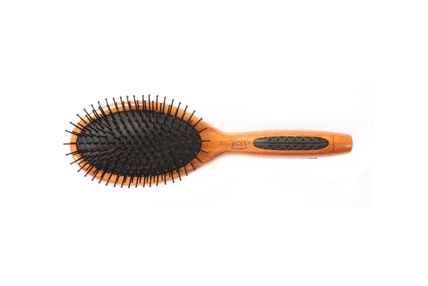 Bass Brushes Large Oval Nylon Wood Brush, 1 EA Beauty & Personal Care Bass