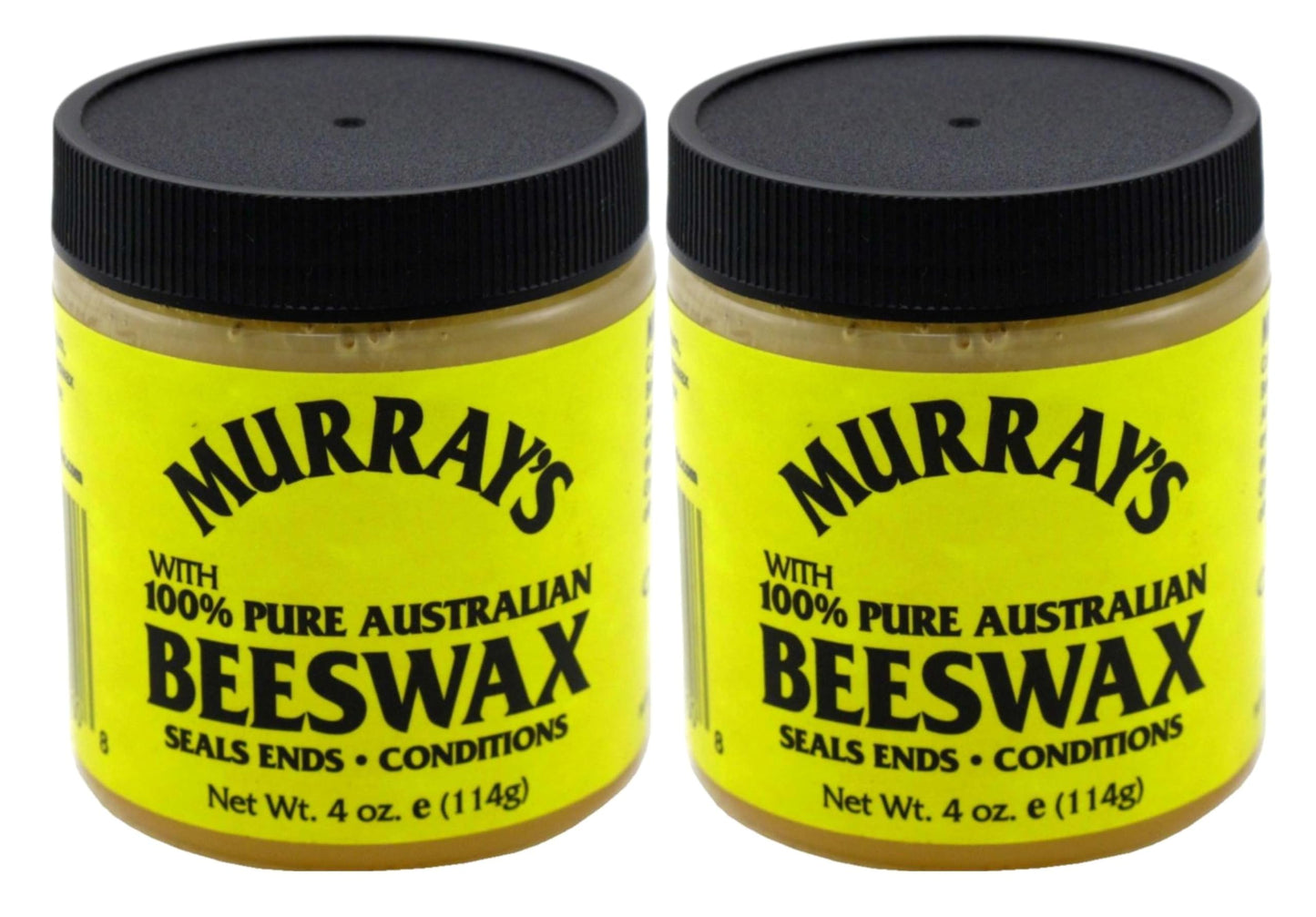 Murrays Beeswax 4 Ounce Jar (2 Pack) Beauty & Personal Care Murray's
