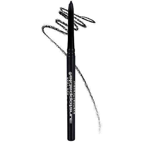 Maybelline Unstoppable Waterproof Mechanical Black Eyeliner Pencil, Easy to Apply, Smooth Glide, Up to 24 Hour Wear, Onyx Beauty & Personal Care MAYBELLINE