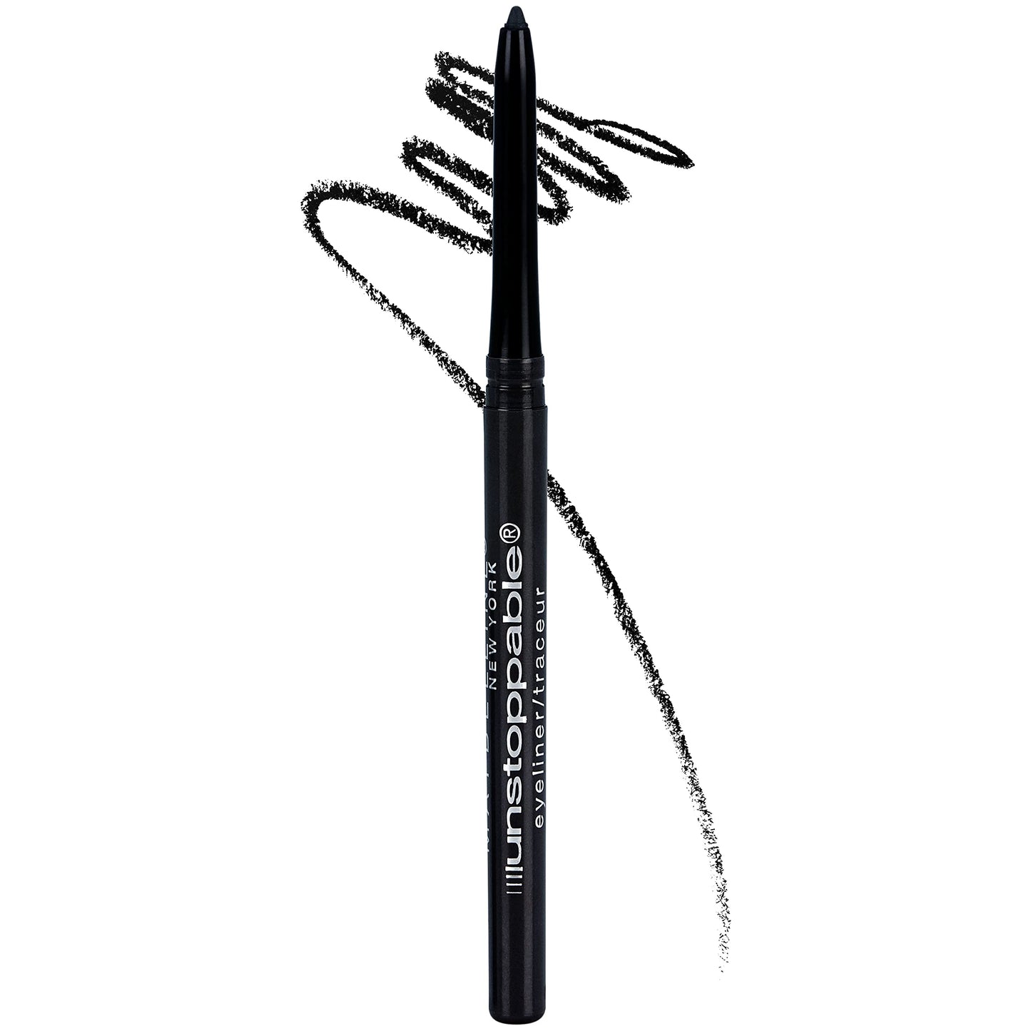 Maybelline Unstoppable Waterproof Mechanical Black Eyeliner Pencil, Easy to Apply, Smooth Glide, Up to 24 Hour Wear, Onyx Beauty & Personal Care MAYBELLINE