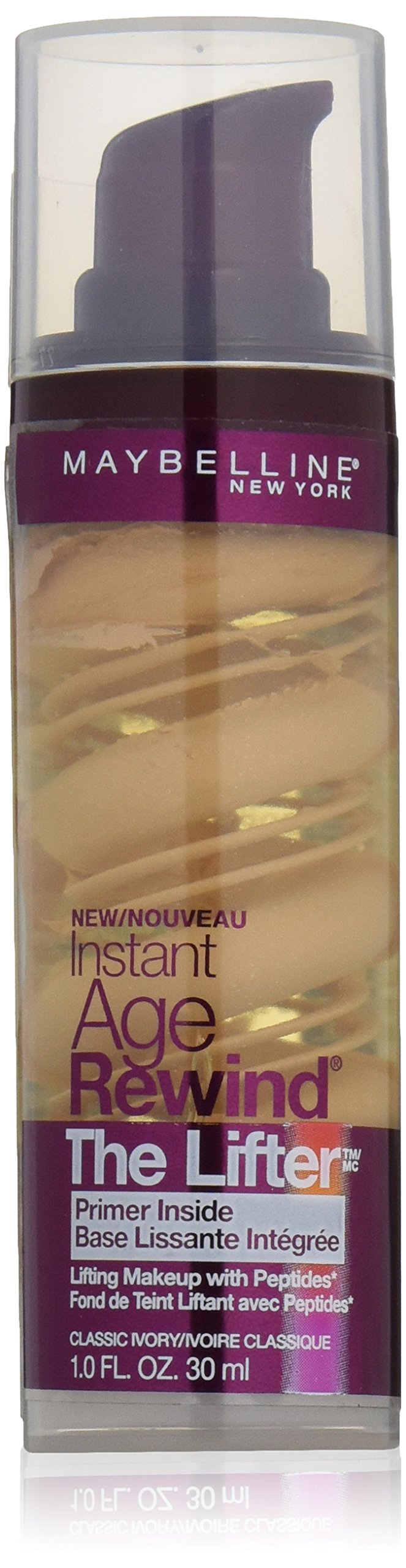 Maybelline New York Instant Age Rewind The Lifter Makeup, Classic Ivory, 1 Fluid Ounce Beauty & Personal Care MAYBELLINE
