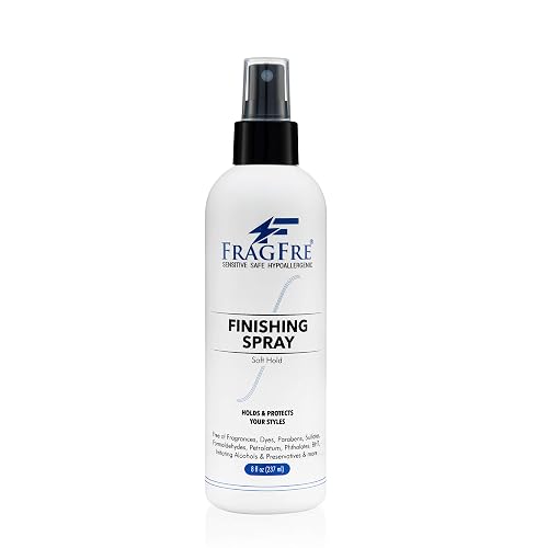 FRAGFRE Hair Finishing Spray 8 oz - Flexible Soft Hold - Hair Spray for Sensitive Skin - Fragrance Free Hypoallergenic Parabens Free - Non Irritating Beauty & Personal Care FRAGFRE