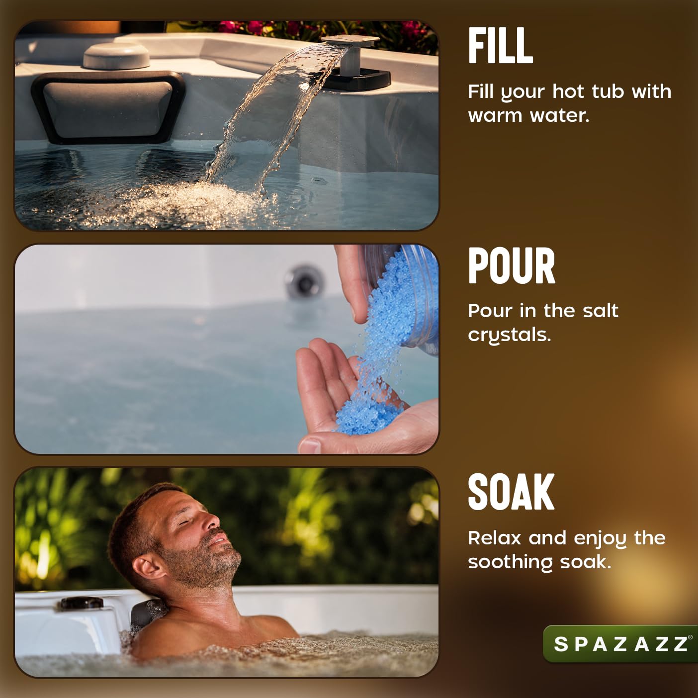 Spazazz RX Therapy Hot Tub Spa and Bath Aromatherapy Salt Crystals 4oz 8 Pack Sample Bundle Includes Muscle - Joint - Detox - Stress - Respiratory Beauty and Personal Care Spazazz