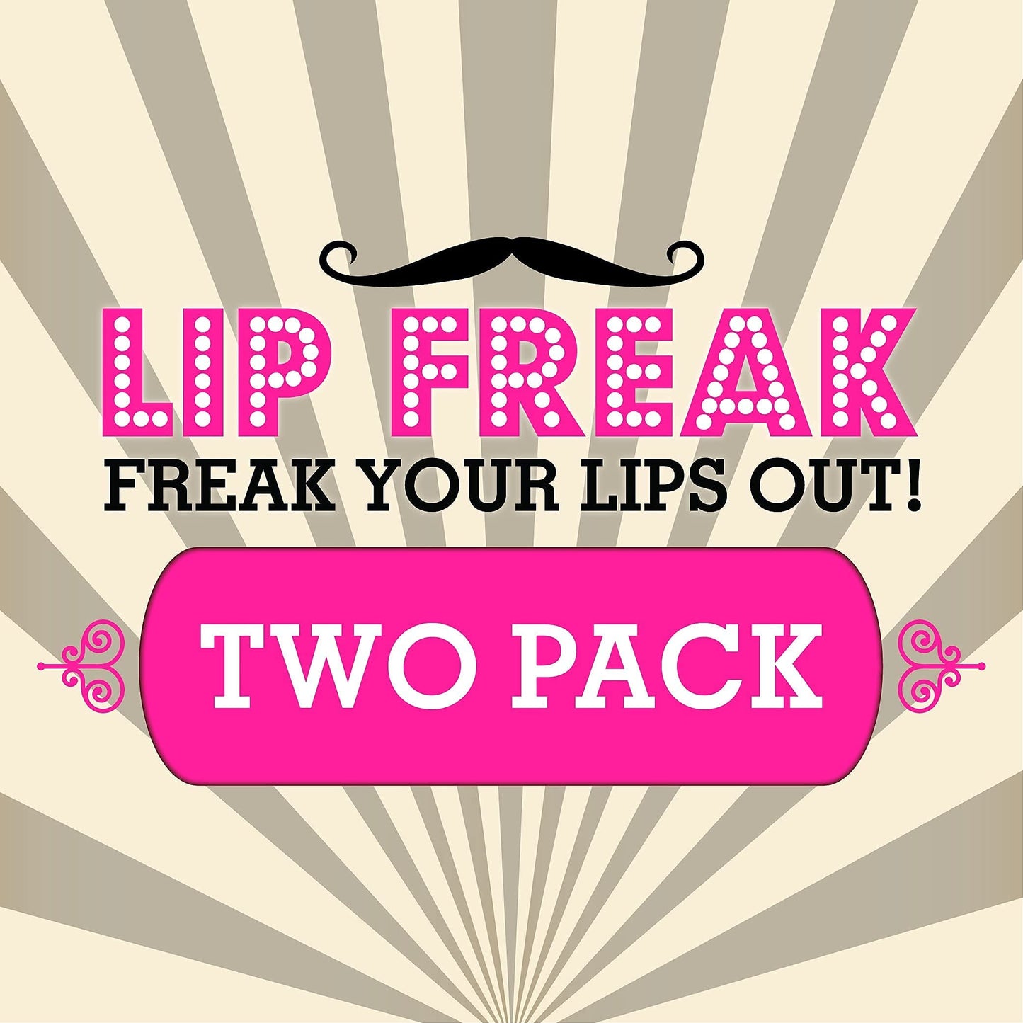 Doctor Lip Bang's BUZZING Lip Balm - Lip Freak - 100% All Natural - Cruelty Free - Flavored Lip Freak - Sensory - Pack of 2 (Coco-Loco Mint) Beauty and Personal Care Doctor Lip Bang's