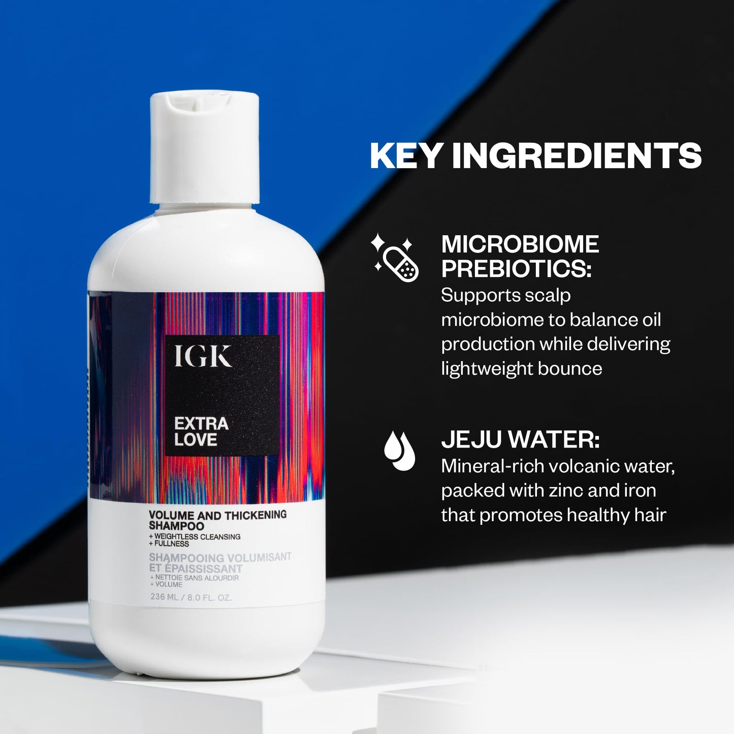 IGK Extra Love Volume and Thickening Shampoo 236 ml / 8 oz Beauty & Personal Care IGK