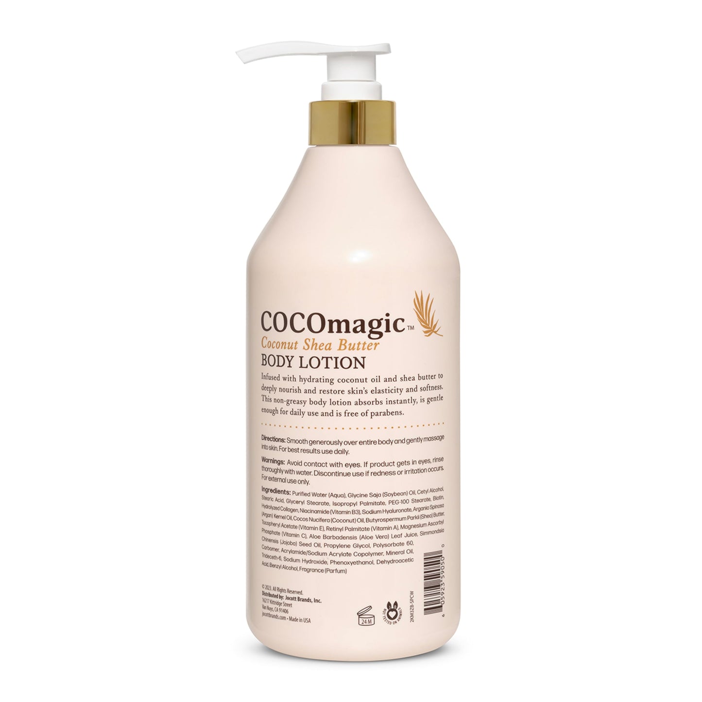 Cocomagic Coconut Shea Butter Body Lotion | Deeply Hydrating & Non-Greasy Moisturizer for Soft, Smooth Skin | Paraben-Free & Gentle for All Skin Types Beauty & Personal Care Cocomagic