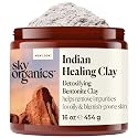 Sky Organics - Indian Healing Clay, 16 oz - Detoxifying Bentonite Clay Powder - Exfoliating Face Mask - Pore Cleaner - Combination & Oily Skin Beauty & Personal Care Sky Organics